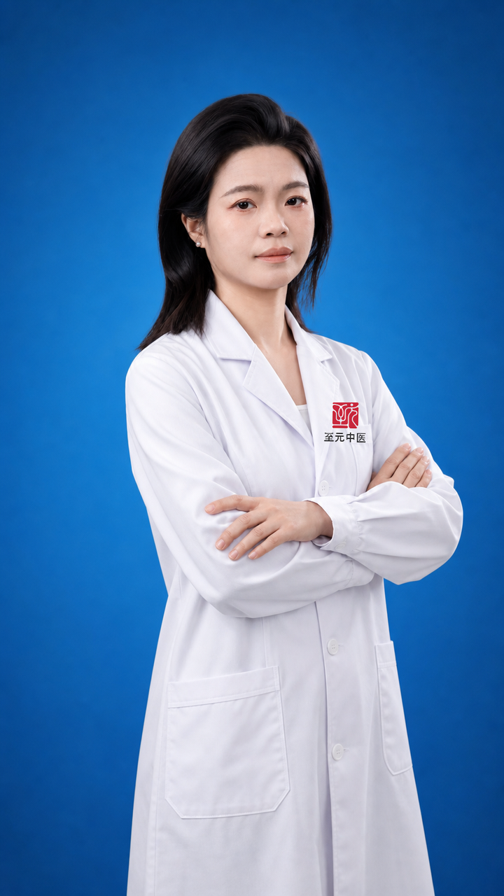 庞丽旗的团队肖像